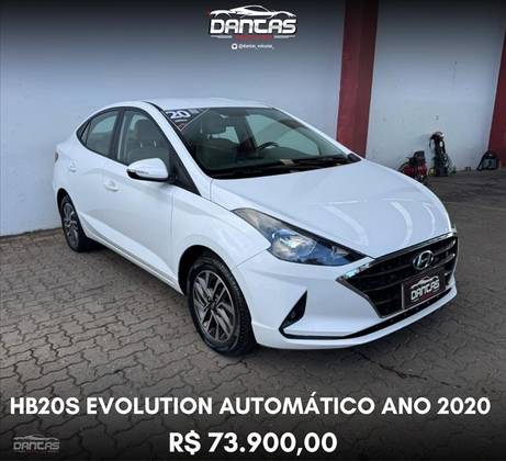 HYUNDAI HB20S 1.0 TGDI FLEX EVOLUTION AUTOMÁTICO HYUNDAI HB20S 1.0 TGDI FLEX EVOLUTION AUTOMÁTICO